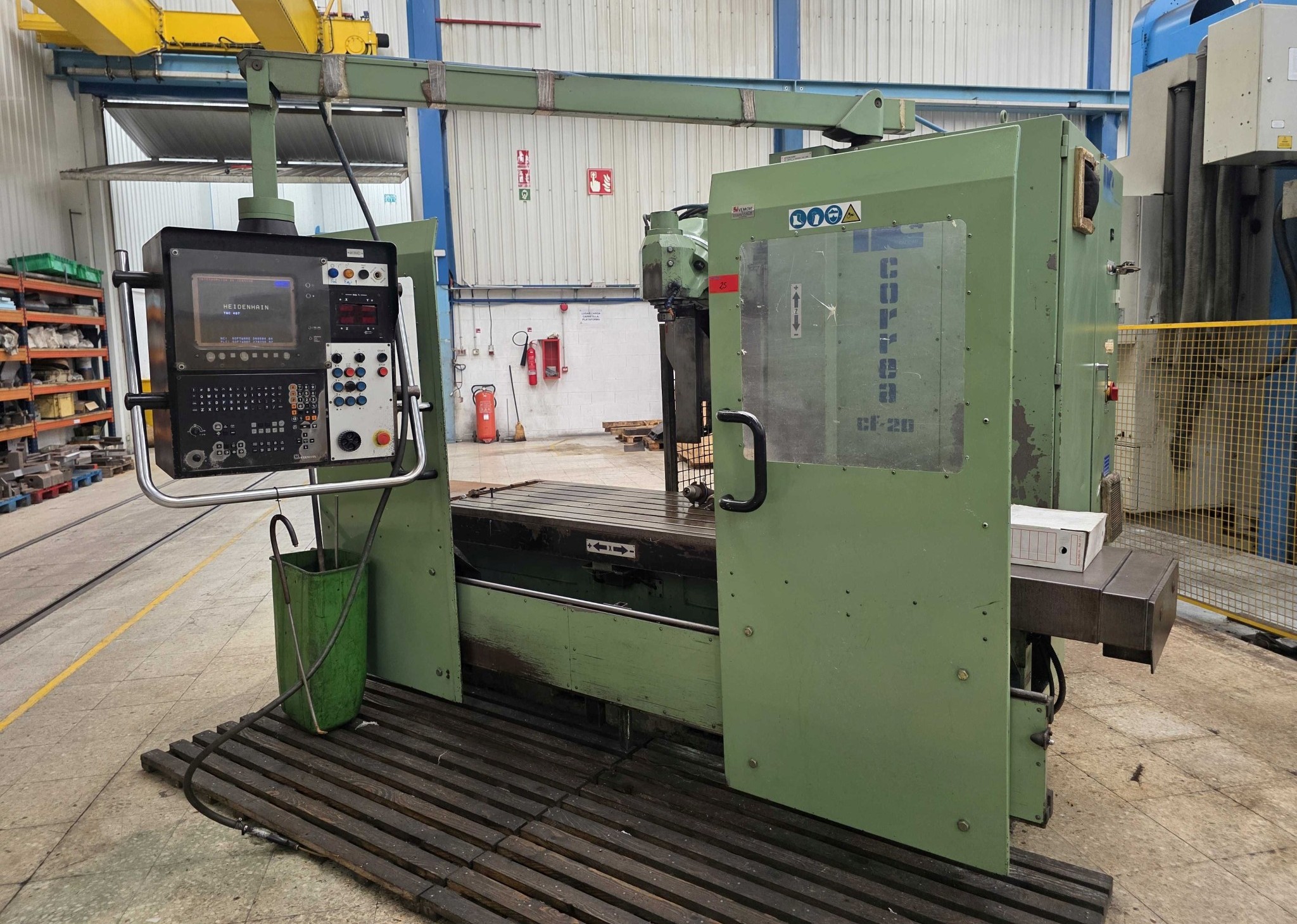 Bettfräsmaschine NICOLAS CORREA CF 20-20